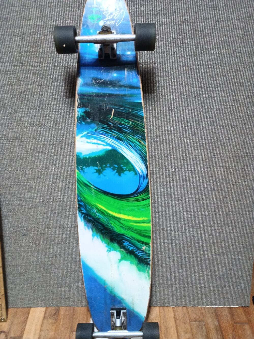Vintage Arbor Longboard Cross Step Skateboard Sector 9 Wheels 46 "